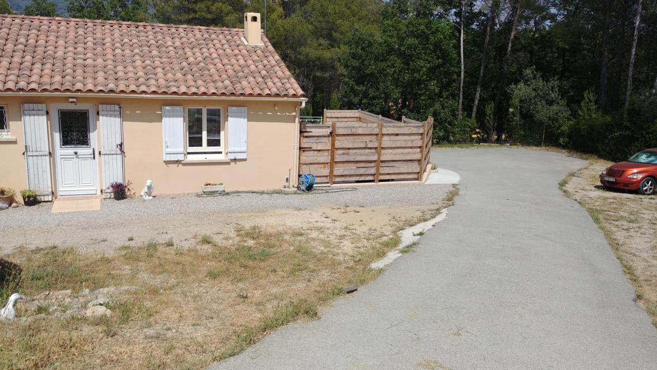 Charmante Maison Climatisee Avec Piscine 德拉吉尼昂 外观 照片